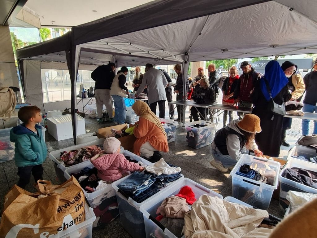 Vierte Obdachlosenhilfe an Bayram war spontan